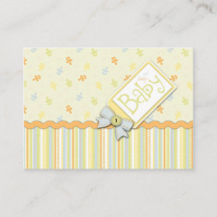 Precious Baby Reminder Notecard