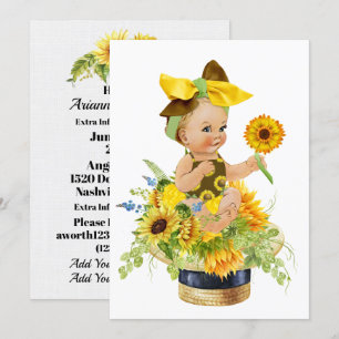 Precious Baby Shower or Birthday Invitation