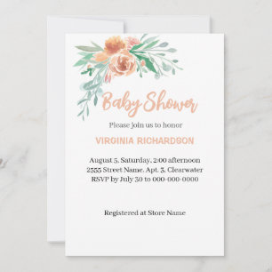 Precious Baby Shower Template