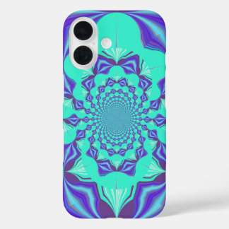 Precious blue iPhone 16 case