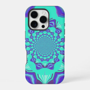 Precious blue iPhone 16 pro case