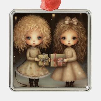 Precious Bonds of Love - A Friendship Metal Tree Decoration