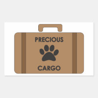 Precious Cargo Car Sticker for Pet Lovers
