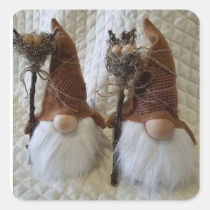 PRECIOUS **CHRISTMAS GNOME" STICKER