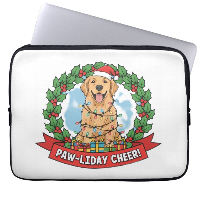 Precious Festive Moments Laptop Sleeve (Front)