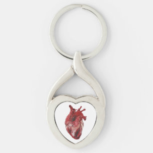Precious Heart Key Ring