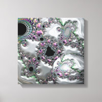 Precious Jewels with Sphere Canvas Print