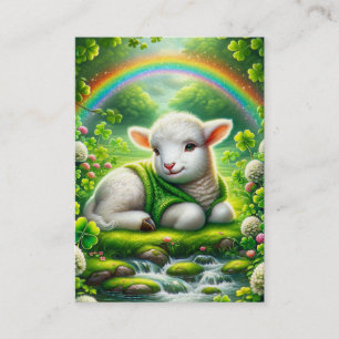 Precious Lamb - Psalm 23 KJV Card