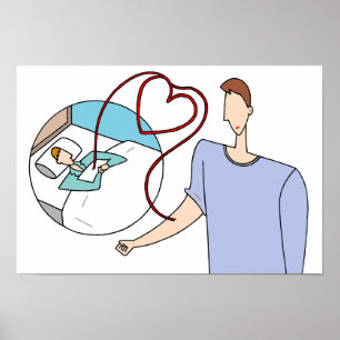 Precious lives connected by hearts. poster