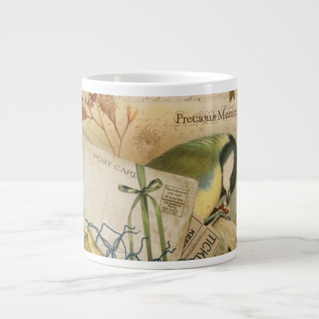 Precious Memories Large Coffee Mug (Front)