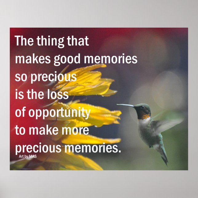 Precious Memories Poster (Front)