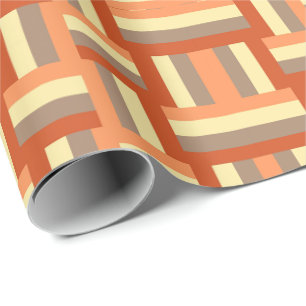 Precious Metals Squared Wrapping Paper