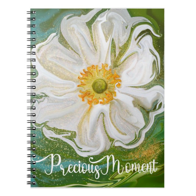 Precious moment - Anemone flower power Notebook (Front)