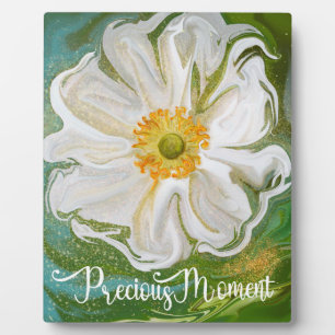 Precious moment - Anemone flower power Plaque