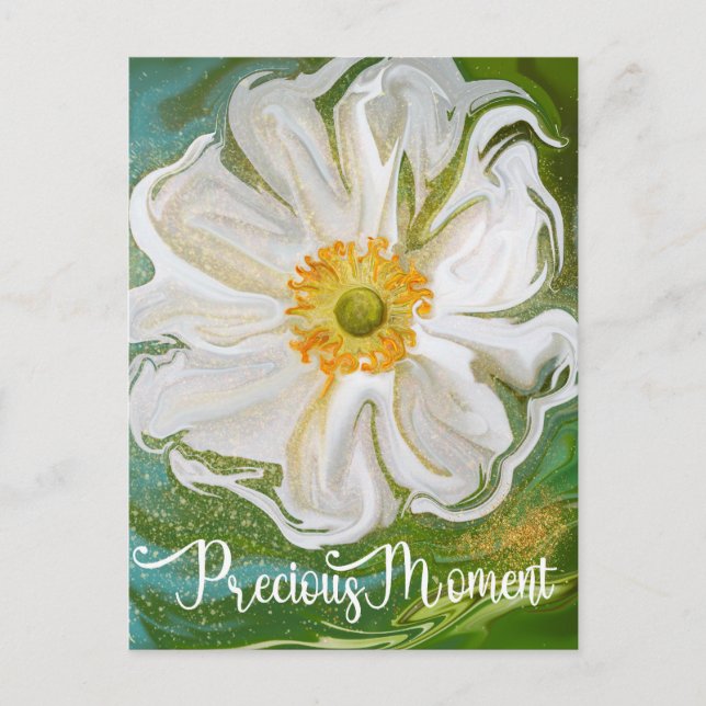 Precious moment - Anemone flower power Postcard (Front)