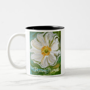 Precious moment - Anemone flower power Two-Tone Coffee Mug