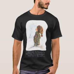 Precious Moments The Beauty Of A Snowflake Sweatsh T-Shirt