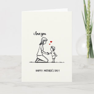 Precious Mothers Day Family Card