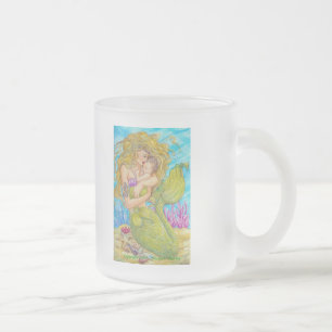 Precious One Frosted Glass Coffee Mug