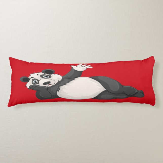 Precious Panda Body Pillow (Front)