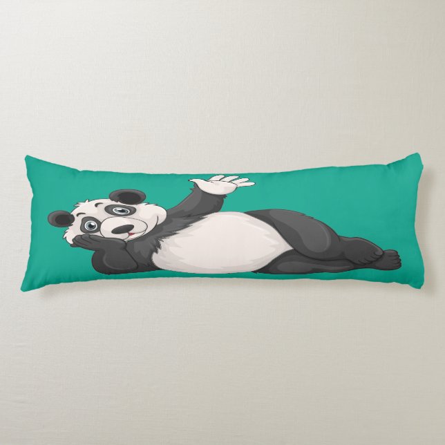 Precious Panda Body Pillow (Front)