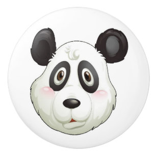 Precious Panda Ceramic Knobs