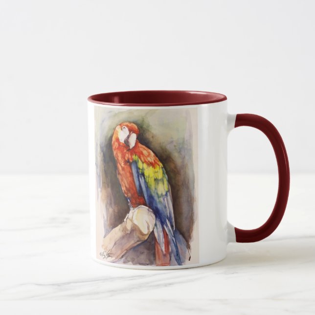 Precious Parrot Mug (Right)
