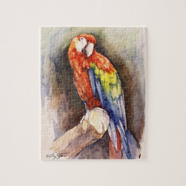 Precious Parrot Puzzle (Vertical)