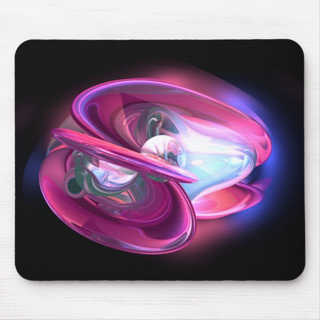 Precious Pearl Abstract Mousepad (Front)
