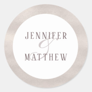 Precious Pearl Monogram Sticker