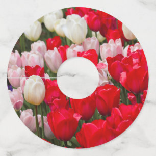 Precious Petals Wine Glass Tag