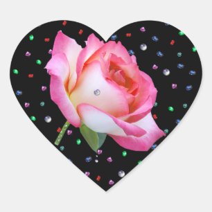 Precious Pink Rose, sticker