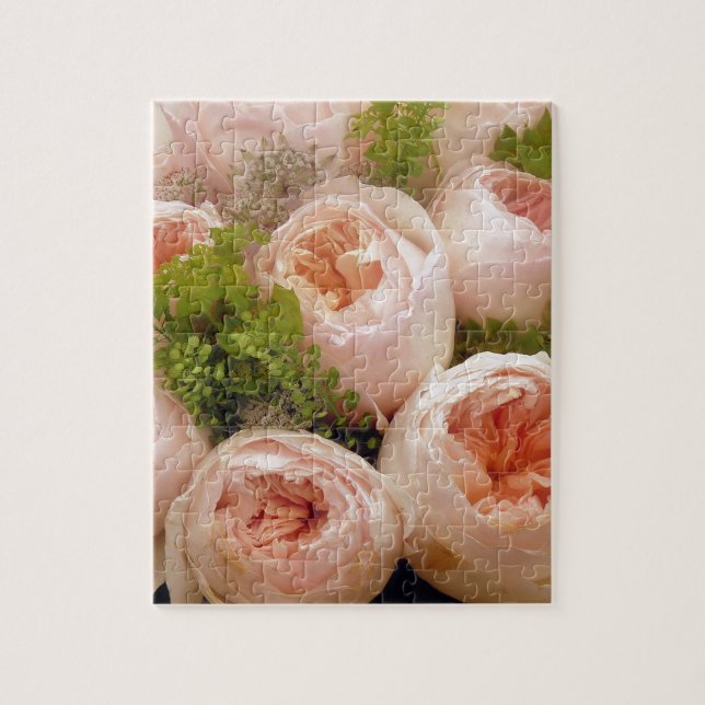 Precious Pink Roses Jigsaw Puzzle (Vertical)