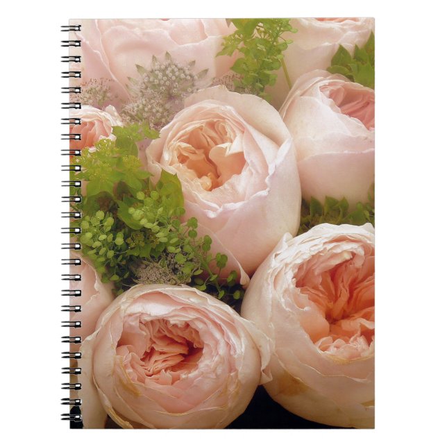 Precious Pink Roses Notebook (Front)