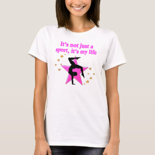 PRECIOUS PINK STAR GYMNASTICS INSPIRATIONAL QUOTE T-Shirt