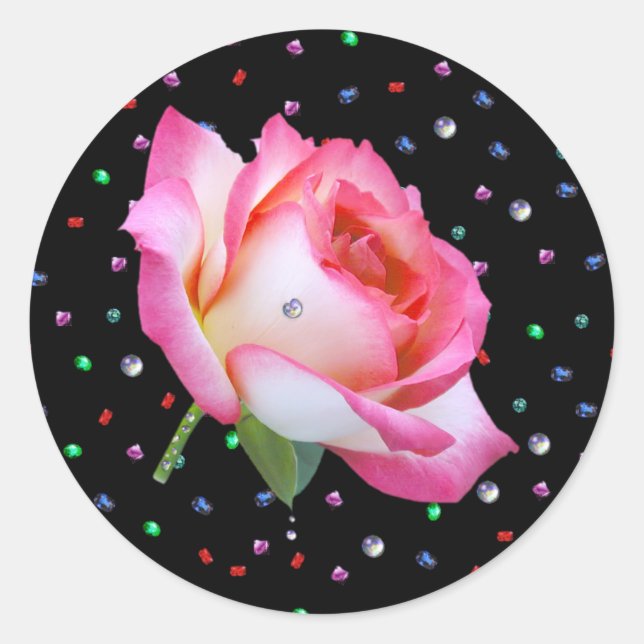 Precious   Rose, sticker (Front)