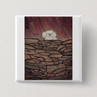 Precious Silence of the 15 Cm Square Badge