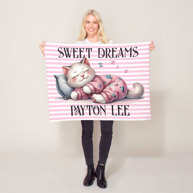 Precious Sweet Dreams  Fleece Blanket (In Situ)