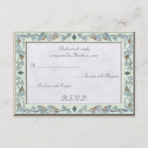 Precious Wedding RSVP Card