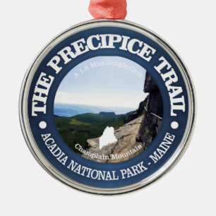 Precipice Trail Metal Tree Decoration