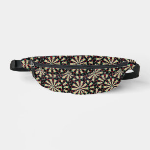 "Precision in Layers: The Art of Stacked Bullseyes Bum Bags