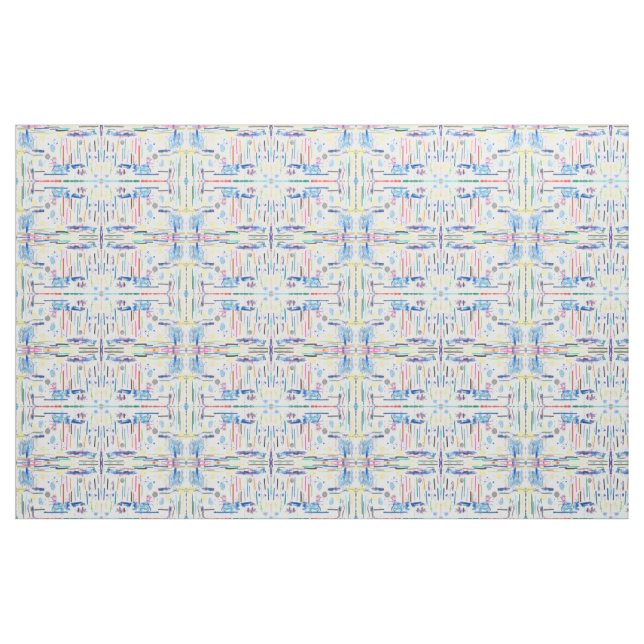 Precisionist art Cubist-realism Fabric (Fat Quarter)