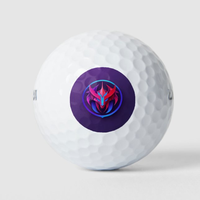 PrecisionStrike: The Ultimate Golf Ball Design" (Front)