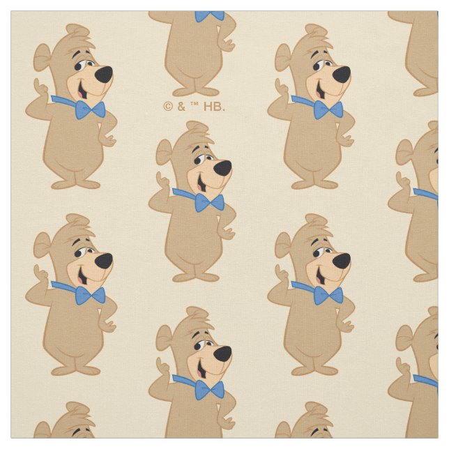Precocious Boo-Boo Bear Fabric (Swatch)