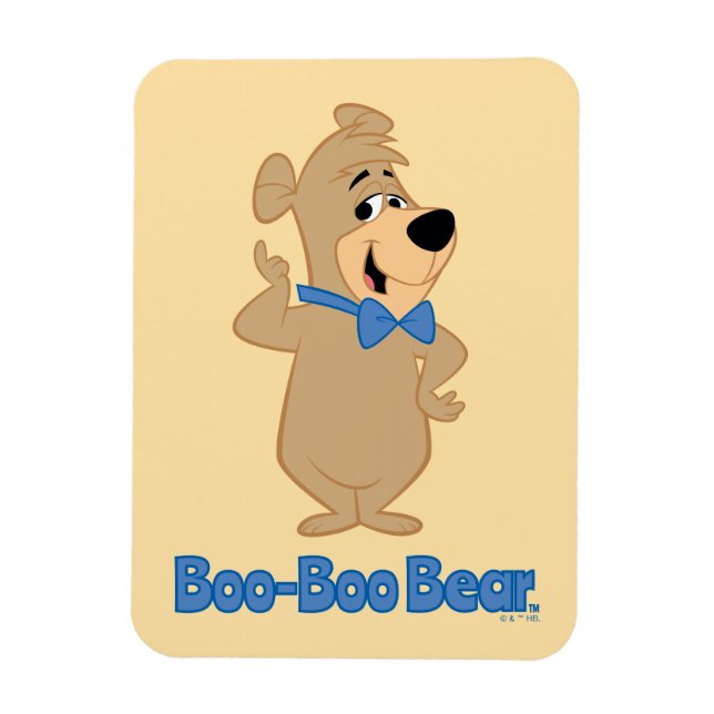 Precocious Boo-Boo Bear Magnet (Vertical)