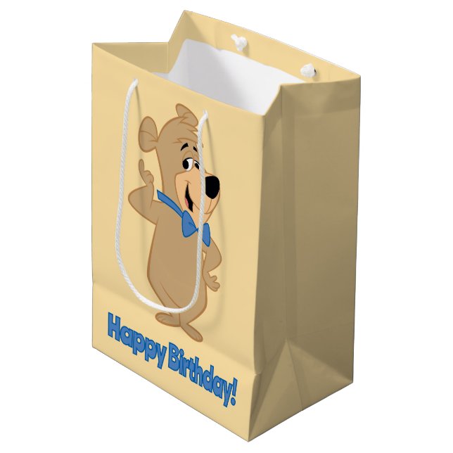 Precocious Boo-Boo Bear Medium Gift Bag (Front Angled)