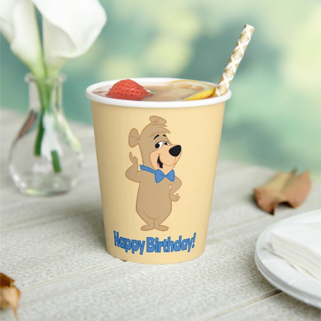 Precocious Boo-Boo Bear Paper Cups (Insitu)