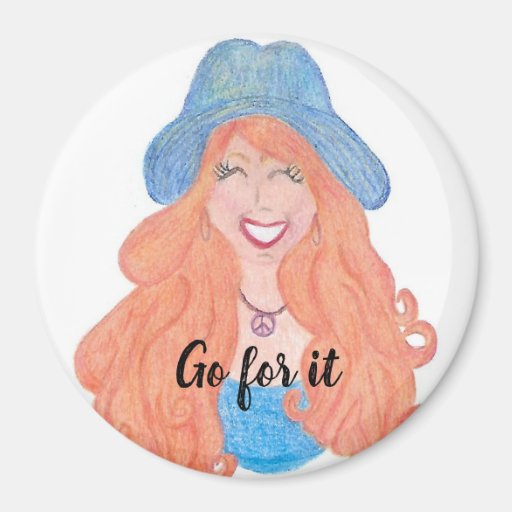 Image of "precocious lady gifts for women" Magnet