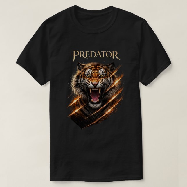 Predator and beautiful. T-Shirt (Design Front)