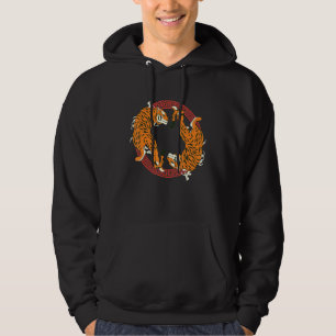 Predator Asia Animal Wild Cat Wildlife Tiger Hoodie